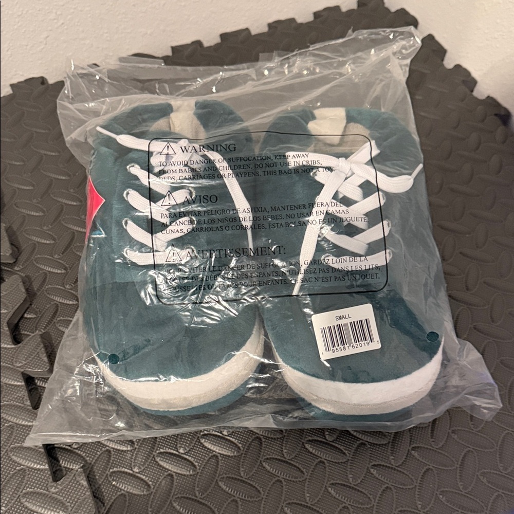 NFL Kids Teal and White Sneakers
